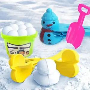 6종 스노우볼 메이커 눈오리 공룡 눈뭉치 제조기 대형 W9A3CFB
