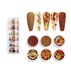 고품질 파우더 아트 단풍파우더 단풍글리터 6종세트 가 화사한 (WFKANFB)