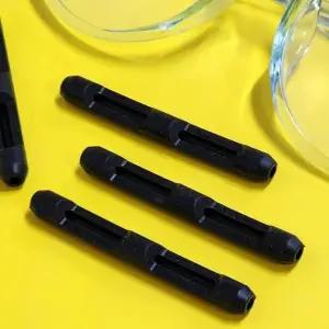 실리콘 커버 다리 블랙 이중 안경 (WFKB3Z5)