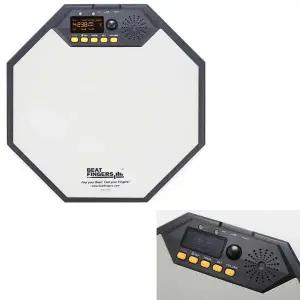 [하프클럽/]드럼연습패드 메트로놈탑재 단면 12인치 RZt128