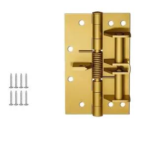 90도 도어 클로저 자동 닫힘 직각 자동 닫힘 힌지 위치 고정 리바운드 보이지 않는 도어 스프링 힌지 캐비