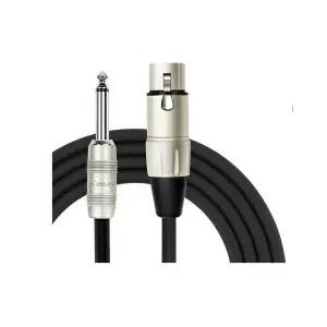 [하프클럽/]블랙 3미터 악기 케이블 기타 베이스용 현악기 부품 연결