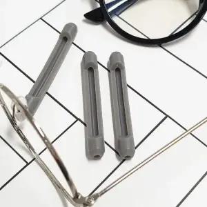 고품질 안경 그레이 실리콘 다리 커버 (WFKBKNM)