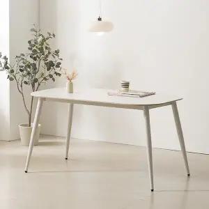 지베스 모리나 포세린 세라믹 4인용 식탁 테이블 1400