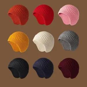 귀달이비니 방한 겨울비니 여자 남자 숏비니 모자