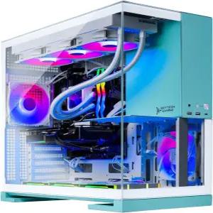 스카이테크 게이밍 아쿠아 데스크톱 PC Ryzen 7 7800X3D 4.2GHz(5GHz) NVIDIA RTX 5070 Ti 16GB 1TB Gen4