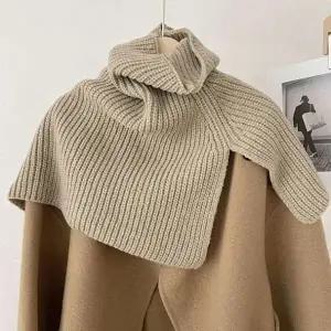 어깨형 니트 방한 목도리 넥워머