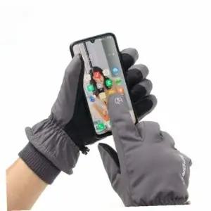 보드장갑 논슬립 스마트폰터치 방한장갑(그레이) 보드 스키장갑