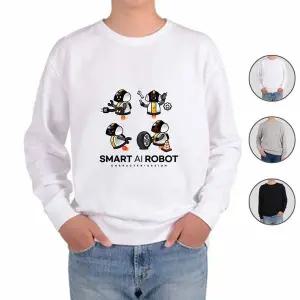 [하프클럽/알티피아]맨투맨 전색상 스마트 수리 로봇 ROBOT 프린트셔츠