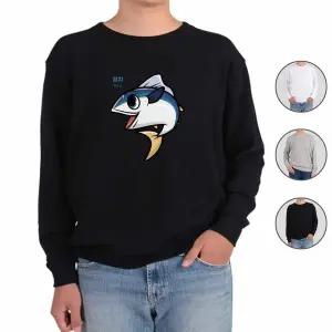 [하프클럽/알티피아]맨투맨 전색상 바다생물 해양 참치 프린트셔츠