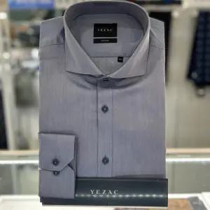 [모다아울렛][예작]트윌 솔리드 와이드카라 슬림핏 긴팔 셔츠 YJ1FBS106NY_CA