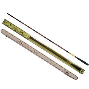 진빼기식 민물 장대 중층내림대 수어지교 9-18척 가벼운낚시대 입문용 케이스