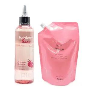 어퓨 라즈베리 헤어 식초 본품 200ml+리필 400ml