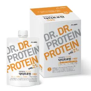 심플잇 닥터프로틴 그레인 45g x 7개입 / 단백질 쉐이크 파우치