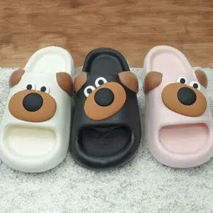 강아지 여성 슬리퍼 데일리 여름 실내화 EVA 슬리퍼