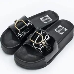 체인 여성 슬리퍼 데일리 여름 신발 키높이 쿠션 슈즈