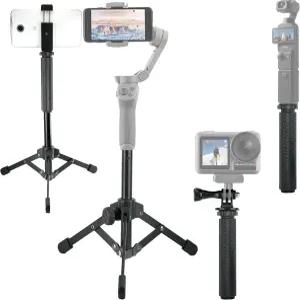 DJI 오스모 모바일 SE 7P 7 6 5 4 / 포켓 3 2 1 액션 카메라 프로 휴대용 삼각대 스탠드 및 셀카봉 키트