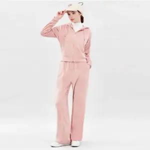 [하프클럽/체스]라오넨 여성골프 벨벳 기모 후드집업   벨벳 기모 와이드팬