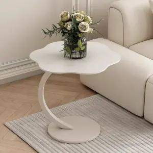 무배당출 큐 리빙밸류 플라워 사이드테이블 소파 우드 보조 탁자
