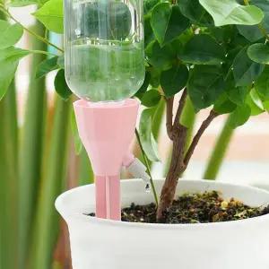 화분 자동 급수기 1P (핑크) 베란다 물주기 물공급 물조절 페트병