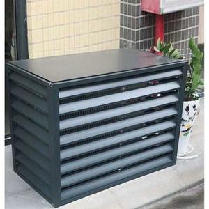 에어컨 실외기 커버 외부보호 바람막이 장식 아연강