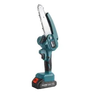 무선 전기톱 소형 전지 원예용 미니 전동톱