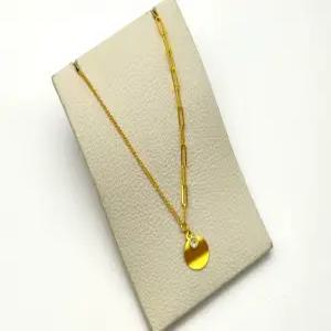 24K 순금 2돈 큐 YN 목걸이(18K 연결고리 장식)