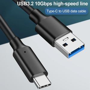 USB3.2 10Gbps USB 타입 A부터 C 3.1 3.2 2세대 케이블 테이터 전송 SSD 하드디스크 3A 60W 퀵차지 3.0 고속충전