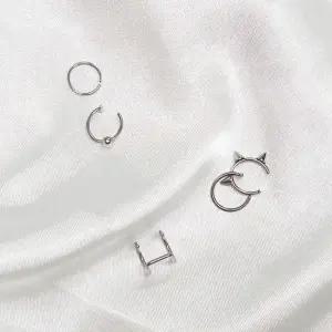 가짜 피어싱 페이크 입술찌 코찌 귀찌 써지컬 이어 링 립커프 입찌 귀걸이 가짜피어싱