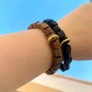 사각 골드 염주 팔찌 남녀 공용 고급 불교 기념품-WFIK4BA