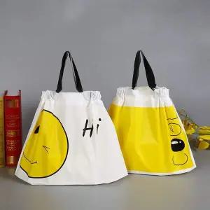 스마일 포장 선물 가방 봉투 비닐 소형 생일선물