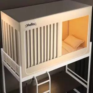 암막 텐트 난방 접이식 방풍 고시원 1인용 수면 원룸