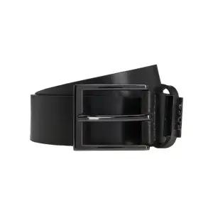 휴고보스 남성 가죽벨트 건메탈 버클 블랙 2026SS