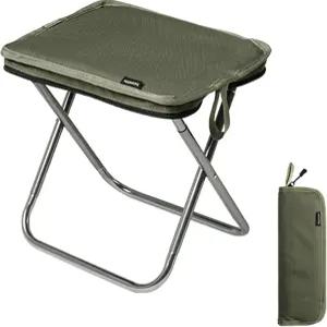 네이처하이크 11인치 초경량 캠핑 접이식 의자 - 성인 배낭여행 낚시 스포츠 이벤트를 위한 390파운드