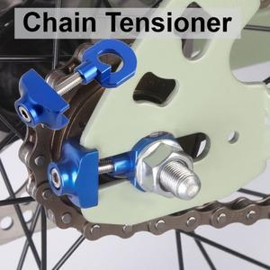 자전거 체인 텐셔너 알루미늄 합금 안티 드롭  설치 범용 핏 픽시 바이크 BMX 싱글 스피드 폴딩