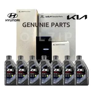 올뉴쏘렌토 디젤 (15년~20년) 지크 X7 LS 5W30 1L+모비스 순정오일필터+순정에어크리너 세트