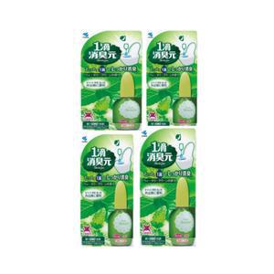 화장실냄새 울 제거 방향제 20ml 4개 코바야시 쇼슈겐 워터리그린향