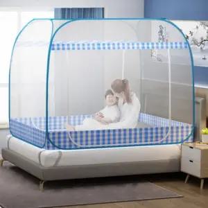 BUyuS 촘촘한 사각 모기장 야외 캠핑 텐트 아기 침대 슈퍼싱글 퀸 패밀리  buyus 굿딜 브이숍 illo001