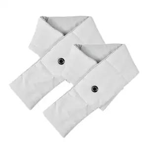 USB 1+1 발열 패딩 보온 방한 겨울 넥워머 머플러 목도리