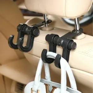 (색상 헤드레스트걸이-단품)자동차 뒷좌석 헤드레스트 다용도 후크 걸이 거치대