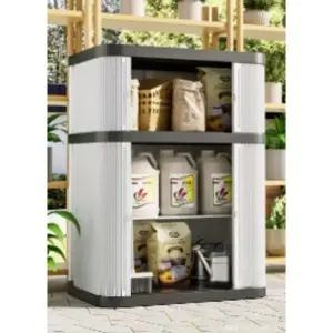 튼튼한 야외 창고 농기구 보관함 방수 조립식 농막 1050V 100cm 불가+선반x1 1개