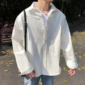 캐주얼셔츠 남성남방 화이트 셔츠 캐주얼남방 커플티 오버핏