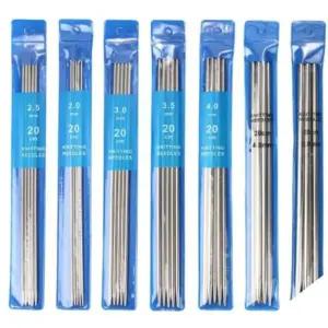 뜨개질바늘세트 35개 크로셰 바느질 diy 직조 코바늘 스텐 수예용품 옷만들기 뜨개질용 가는