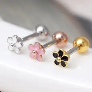 써지컬 스틸 미니 플라워 패션 피어싱 3종 택1 써지컬피어싱 써지컬스틸피어싱