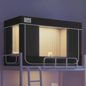 샤크팡 이층 베드 원목 텐트 스틸 주니어 사각 벙커 기숙사