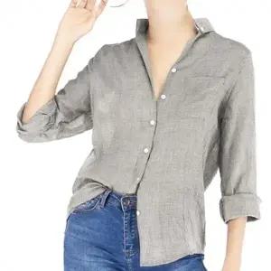 여성 여름 루즈핏 린넨셔츠 린넨 블라우스 셔츠