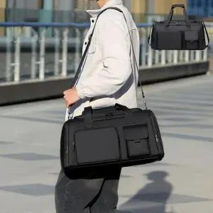 [하프클럽/]남자 액티브 트립 출장 실용 클래식 보스턴백