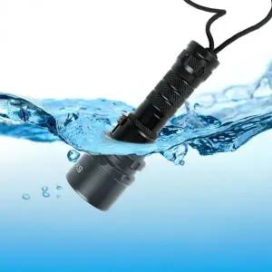 LED 방수 후레쉬 손전등 충전식 고급용