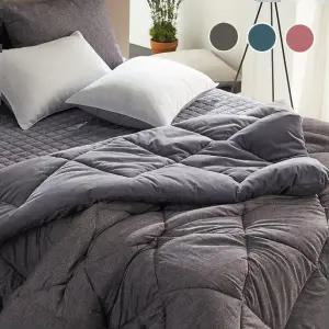 베개커버 국내생산 고밀도 밍크 극세사 겨울 차렵이불 3colors