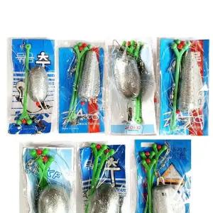 원투낚시 원투낚시추 낚시바늘 원투낚시바늘 봉돌 낚시용품 묶음추 추 낚시